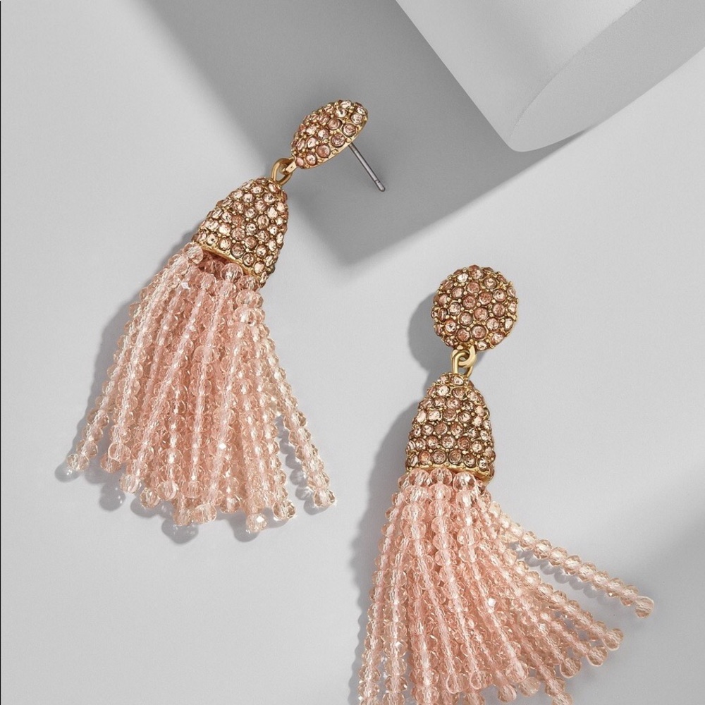 Baublebar Mini Gem Piñata Tassel Earrings - Pink